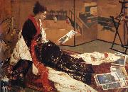 James Abbot McNeill Whistler Caprice in Purple and Gold Germany oil painting artist